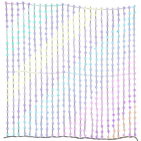 Celebrations Celebrations LED RGB 576 ct Novelty Christmas Lights 4 ft. CURRGB4X4A